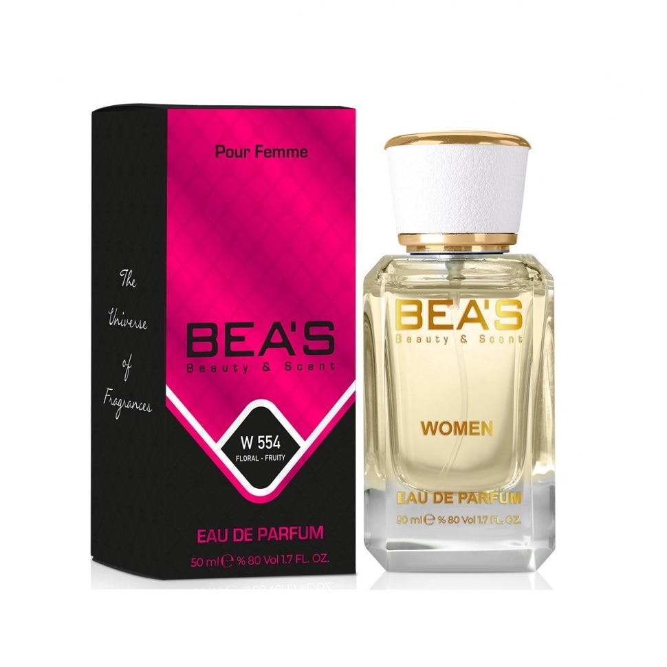 Парфюм женский Beas W554 Carolina Herrera 212 Women edp 50 мл