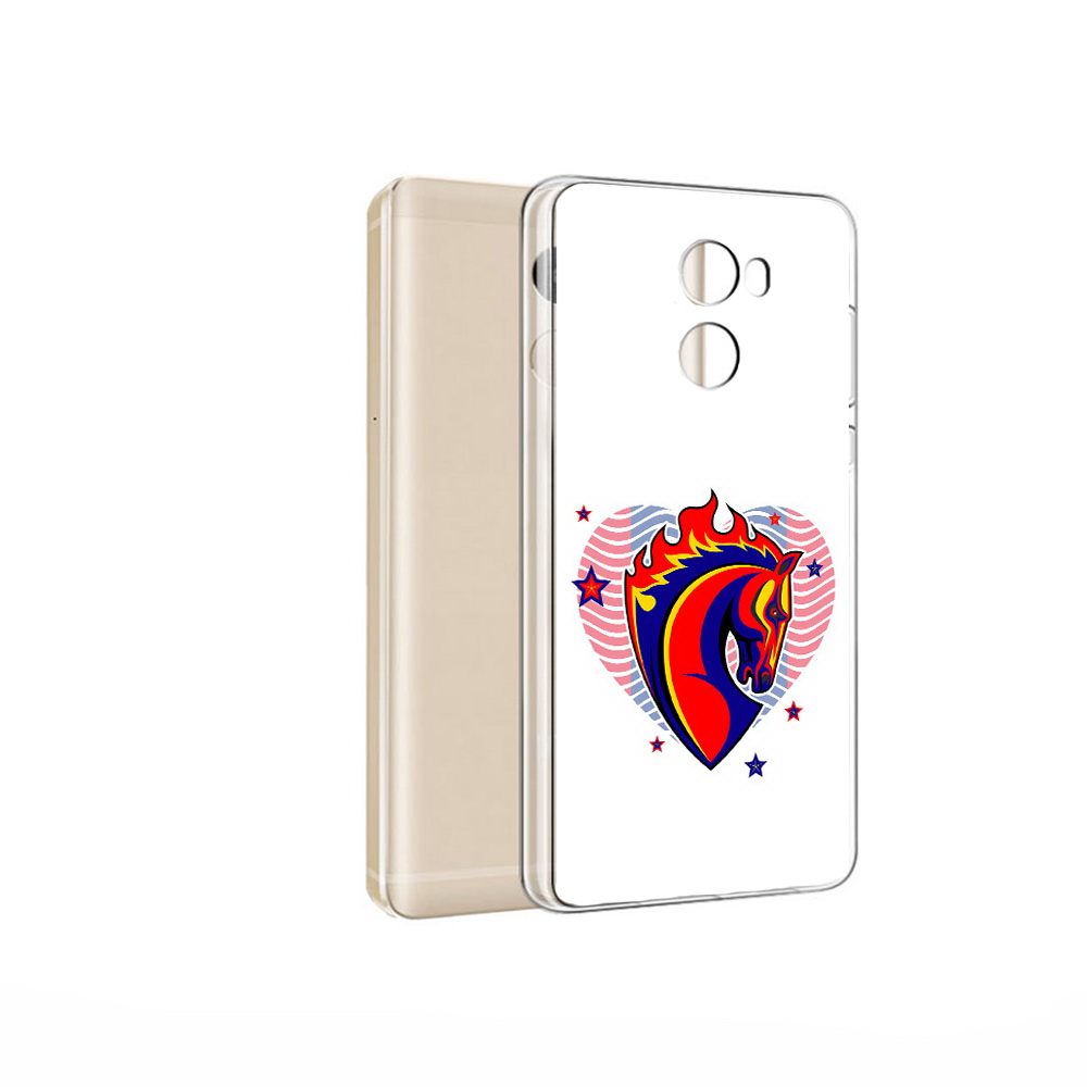 

Чехол MyPads Tocco для Xiaomi Redmi 4 Pro ФК ЦСЛ Лошадь (PT47305.303.180), Прозрачный, Tocco