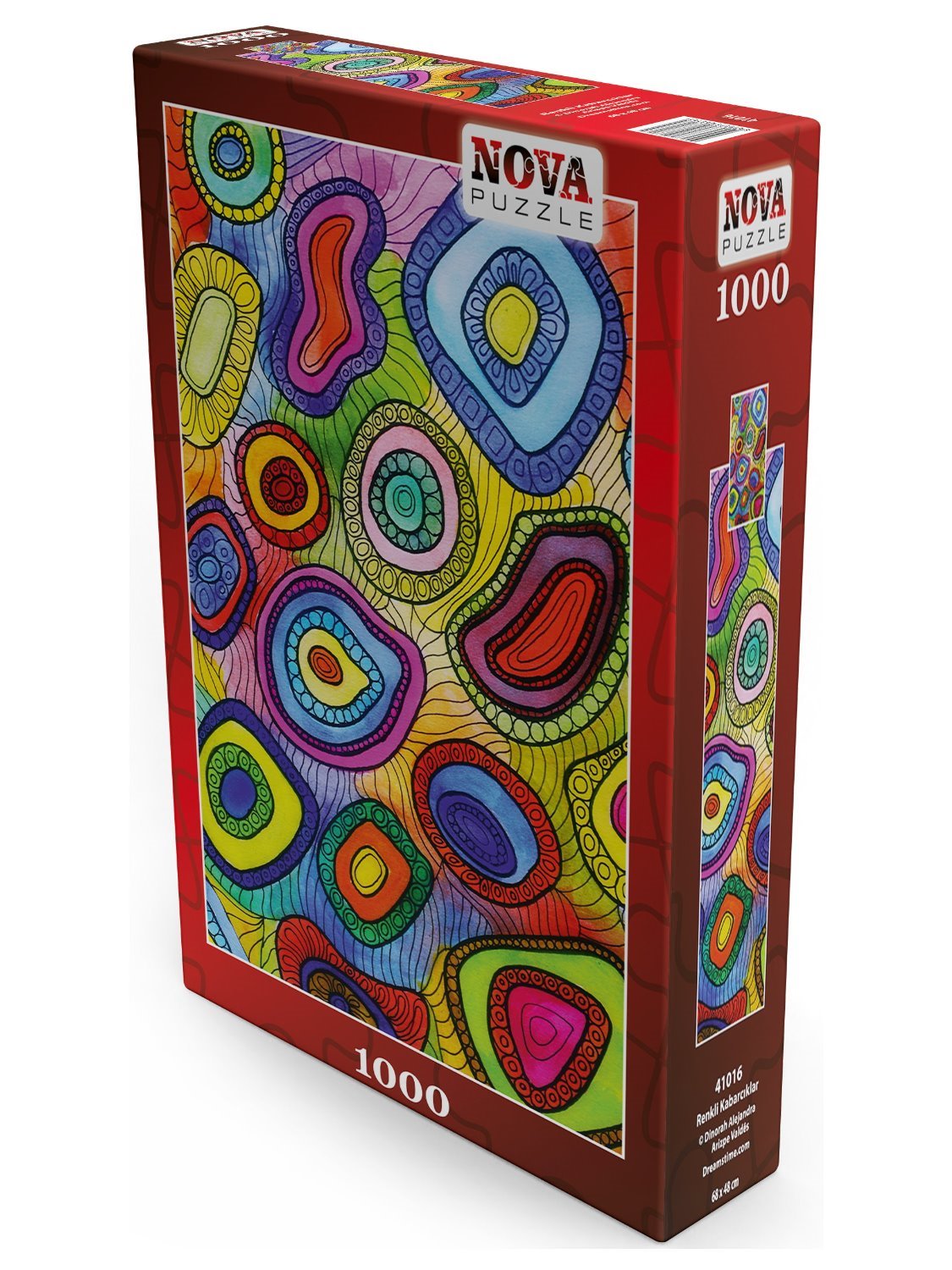 

Пазл Nova Puzzle 1000 дет Разноцветные пузыри, NVразное