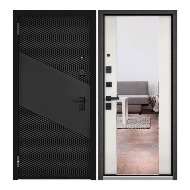 

Дверь входная Unicorn для квартиры металлическая LOFT 860х2050, LOFT