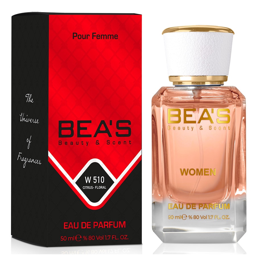 

Парфюмерная вода Beas for women 50ml W 510, Номерная парфюмерия