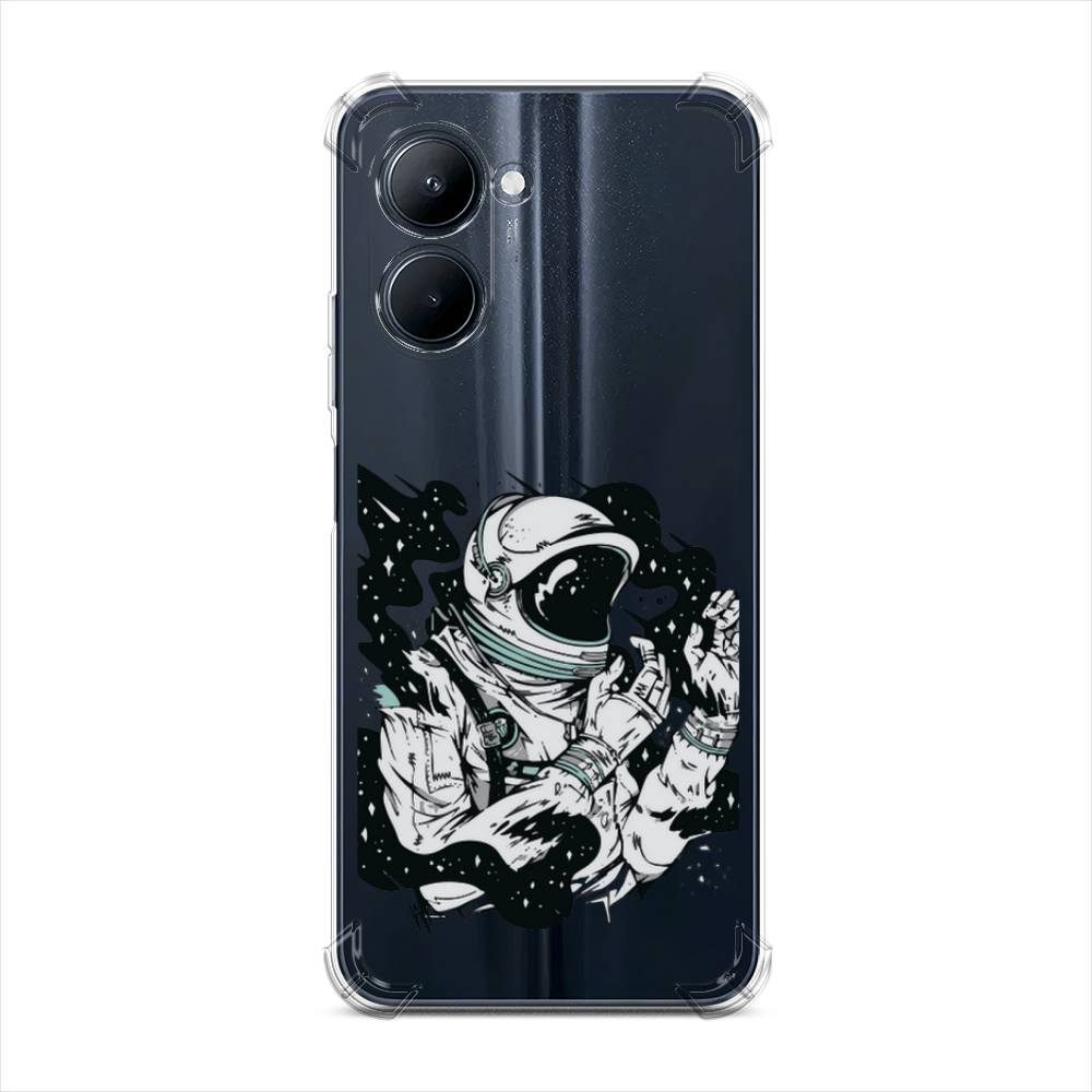 

Чехол Awog на Realme C33 "Космонавт арт", Черный;белый;прозрачный, 2511351-1