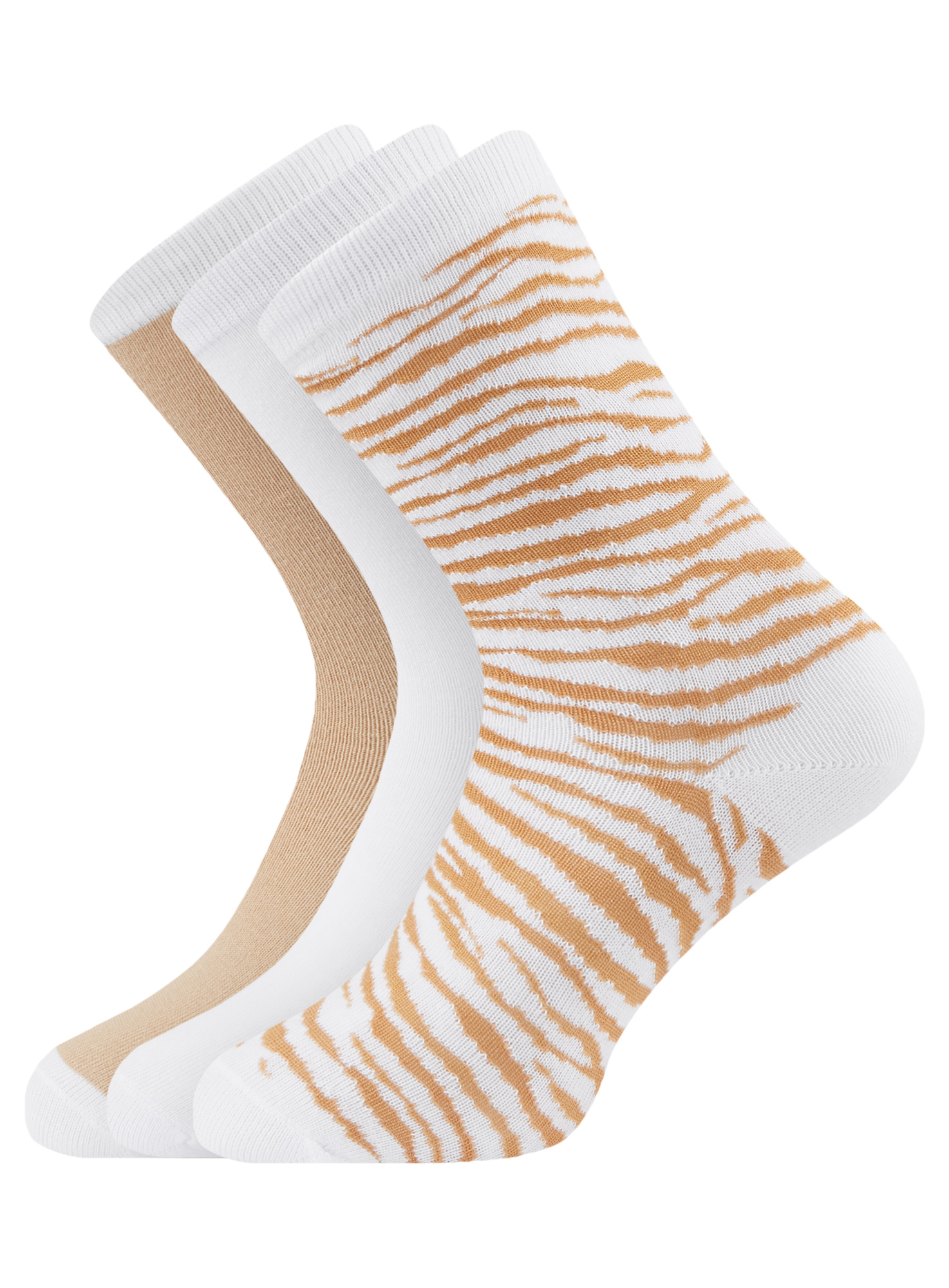 фото Набор носков женских oodji 57102902t3 разноцветных 38-40