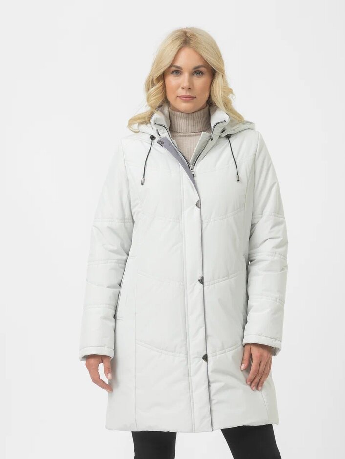 

Пальто женское Maritta 28-3030-10 серое 36 EU, Серый, 28-3030-10