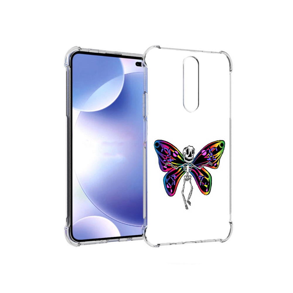 

Чехол MyPads Tocco для Xiaomi Redmi k30 эффект бабочки (PT226950.302.701), Прозрачный, Tocco