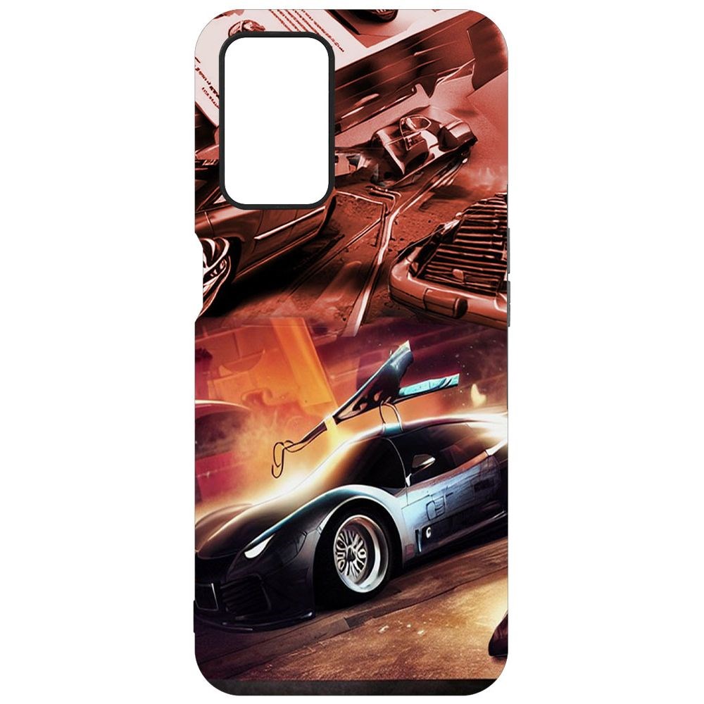 

Чехол-накладка Софт Автодинамика для Oppo A54, Черный
