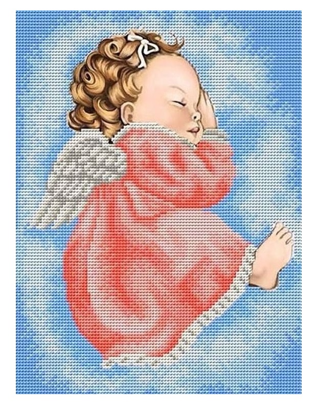 

Рисунок на ткани Мой ангел девочка
