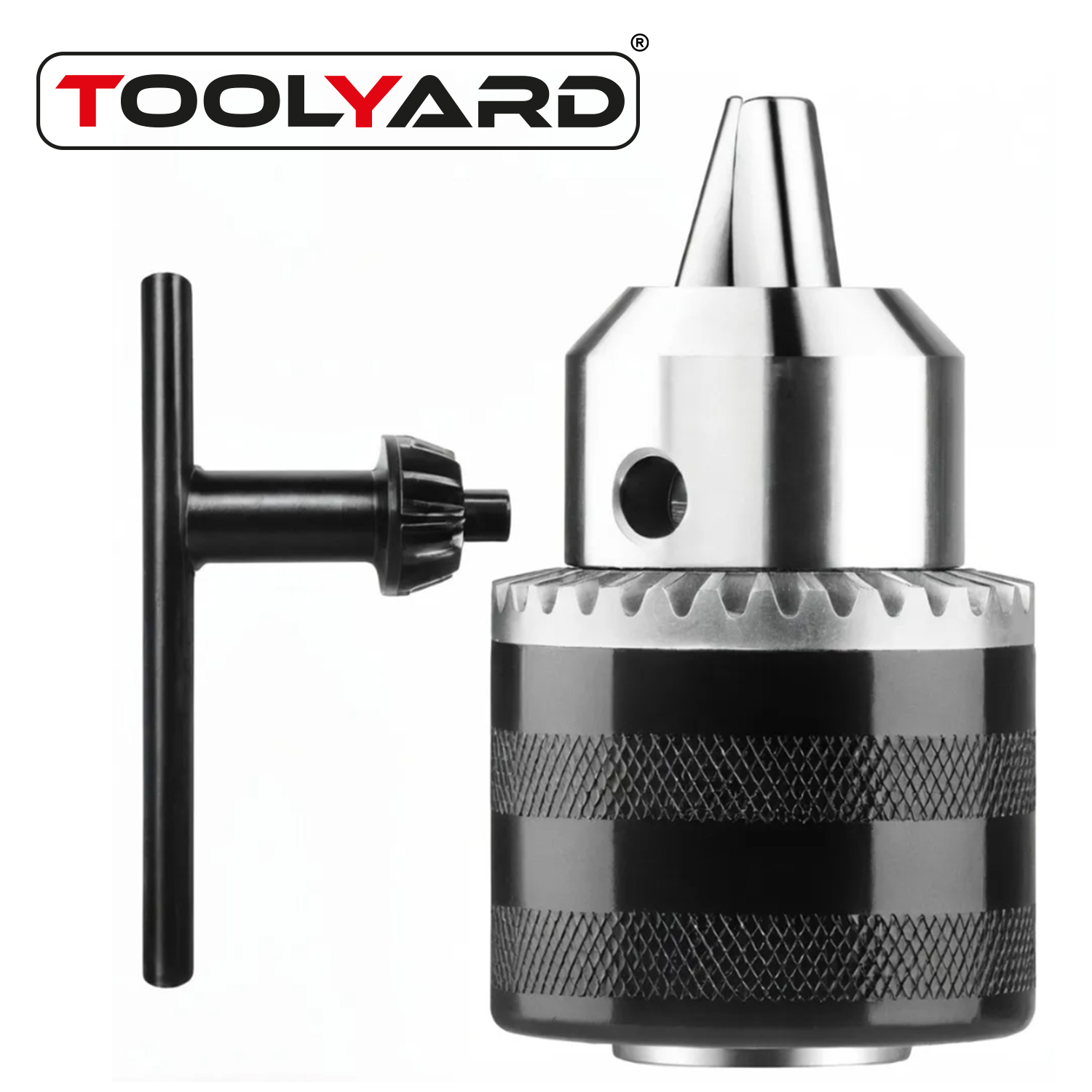 

Патрон TOOLYARD A0307 с ключом для дрели 1.5-13mm, резьба 1/2-20UNF