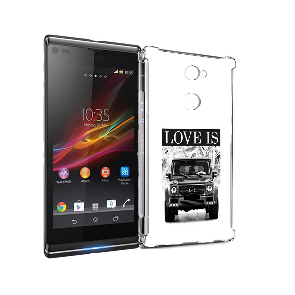 

Чехол MyPads Tocco для Sony Xperia L2 гелик (PT99662.233.285), Прозрачный, Tocco