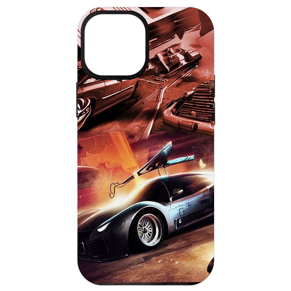 

Чехол-накладка Софт Автодинамика для iPhone 13 mini, Черный