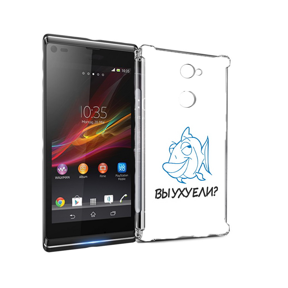 

Чехол MyPads Tocco для Sony Xperia L2 вы ухуели (PT99662.233.282), Прозрачный, Tocco