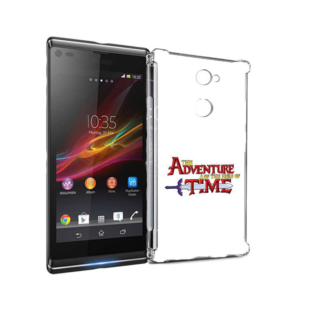 

Чехол MyPads Tocco для Sony Xperia L2 время приключений логотип (PT99662.233.275), Прозрачный, Tocco