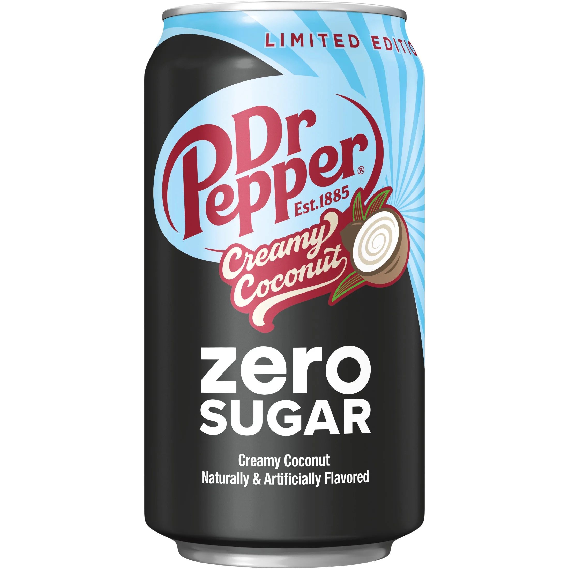 Газированный напиток Dr Pepper Zero coconut 355 мл 170₽