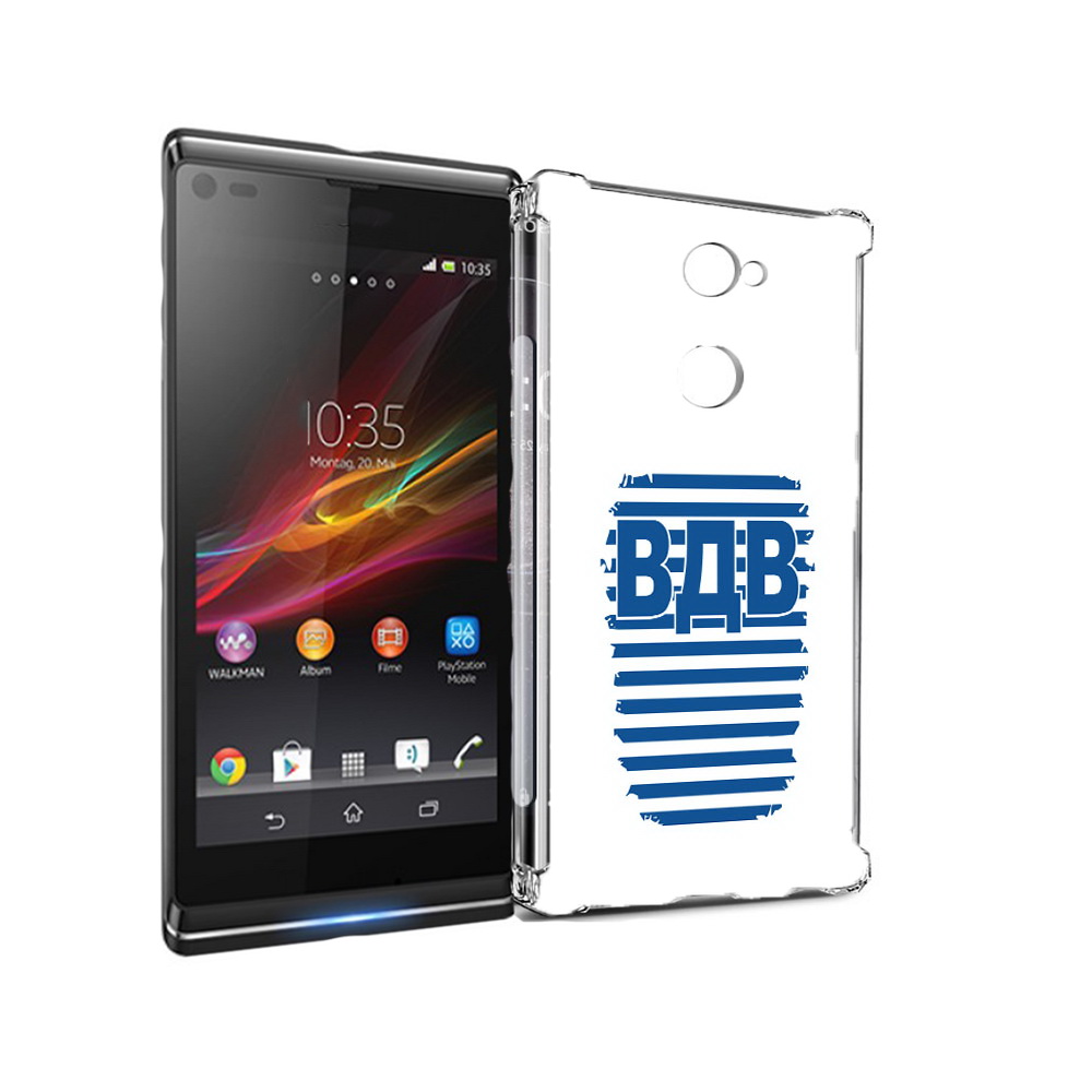 

Чехол MyPads Tocco для Sony Xperia L2 вдв2 (PT99662.233.259), Прозрачный, Tocco