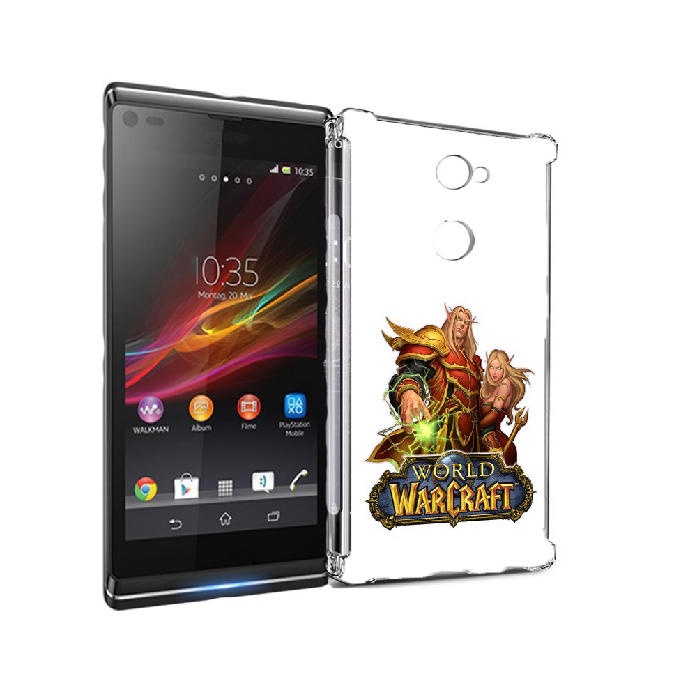 

Чехол MyPads Tocco для Sony Xperia L2 варкрафт2 (PT99662.233.256), Прозрачный, Tocco