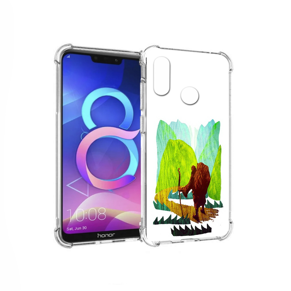 

Чехол MyPads Tocco для Honor 8C Лесная тропа (PT121522.29.106), Прозрачный, Tocco