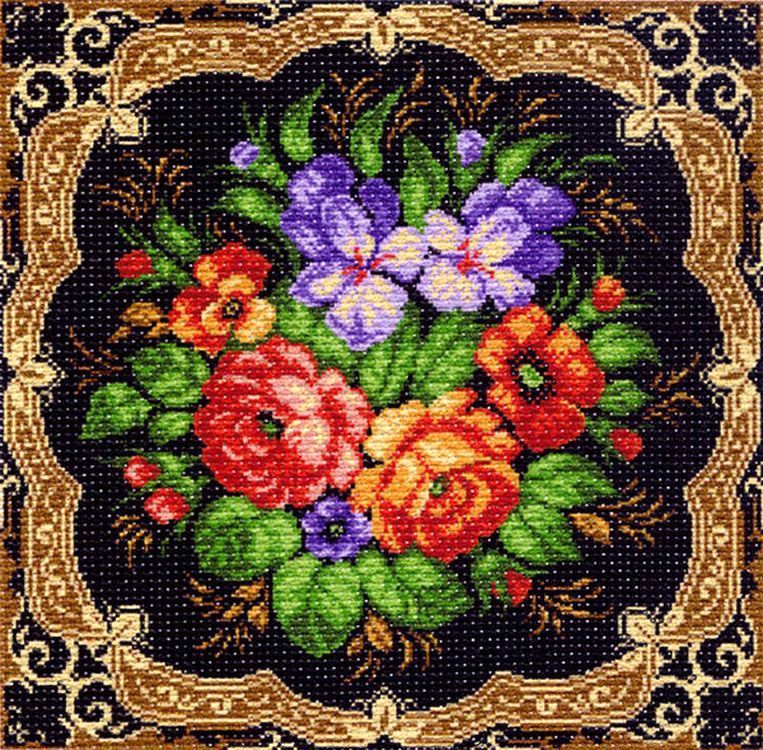 

Рисунок на ткани Любимый букет