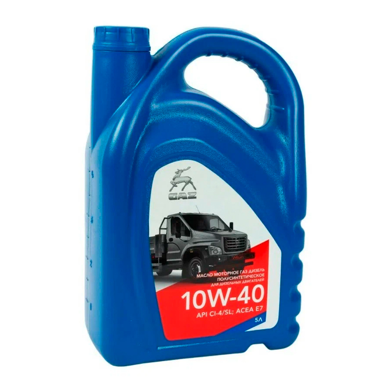 Моторное масло 10W40 газ дизель(cummins e4/ямз) ci-4 канистра 5л