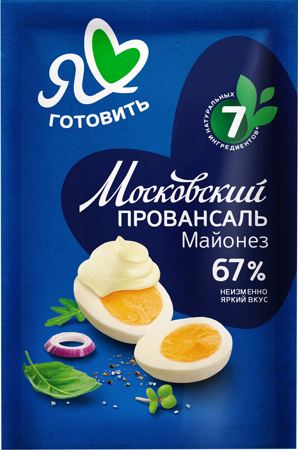 фото Майонез московский провансаль классический 67% сашет 150 мл я люблю готовить
