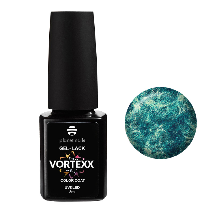 Гель-лак Planet Nails VORTEXX  650, 8 мл iva nails гель лак nude thermo