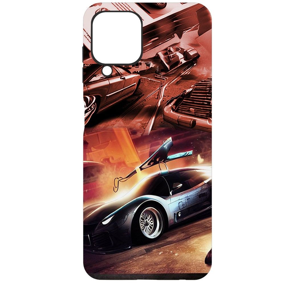 

Чехол-накладка Софт Автодинамика для Samsung Galaxy A22/M22 (A225/M225), Черный