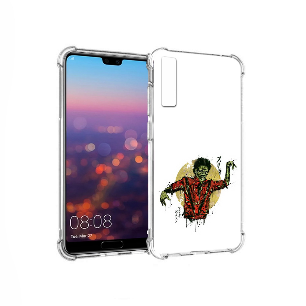 

Чехол MyPads Tocco для Huawei P20 Pro Зомби (PT108144.28.89), Прозрачный, Tocco