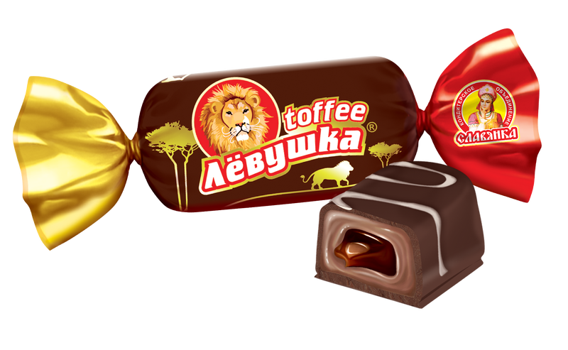 

Шоколадные конфеты Славянка Левушка Toffee