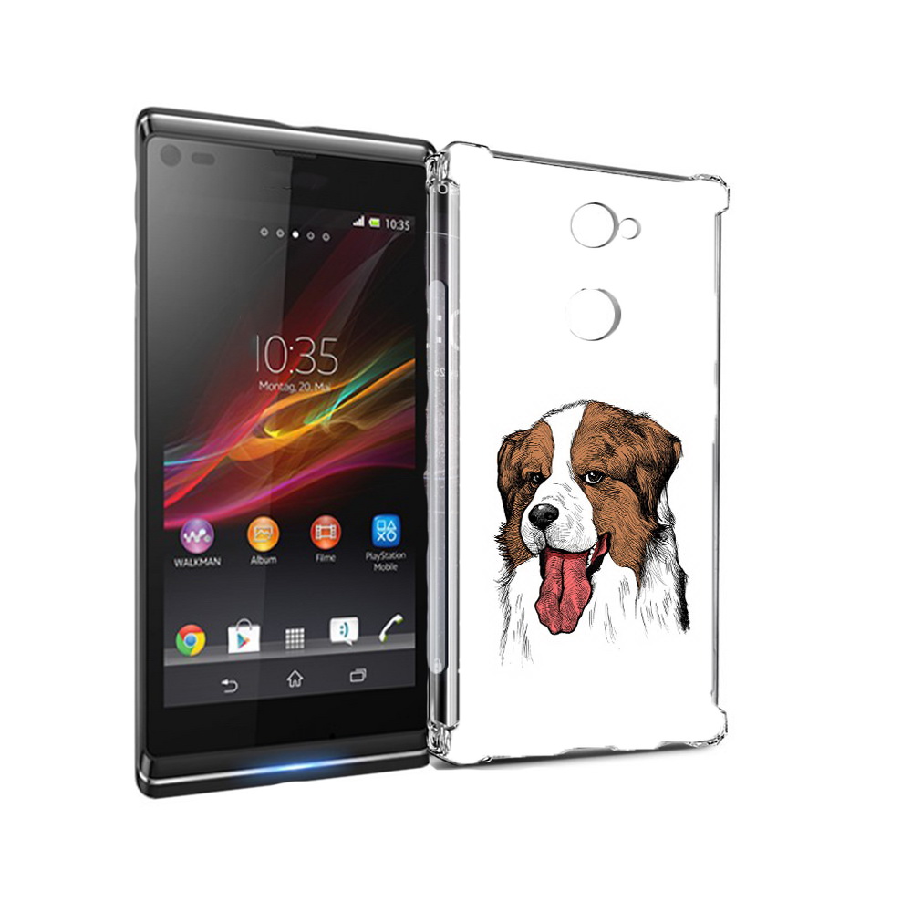 

Чехол MyPads Tocco для Sony Xperia L2 бетховен (PT99662.233.230), Прозрачный, Tocco