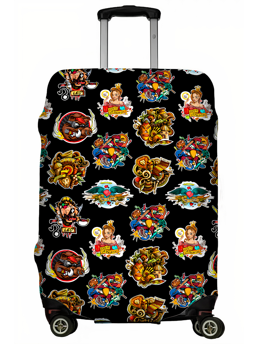 фото Чехол для чемодана lejoy lj-case-401 queen of hearts s