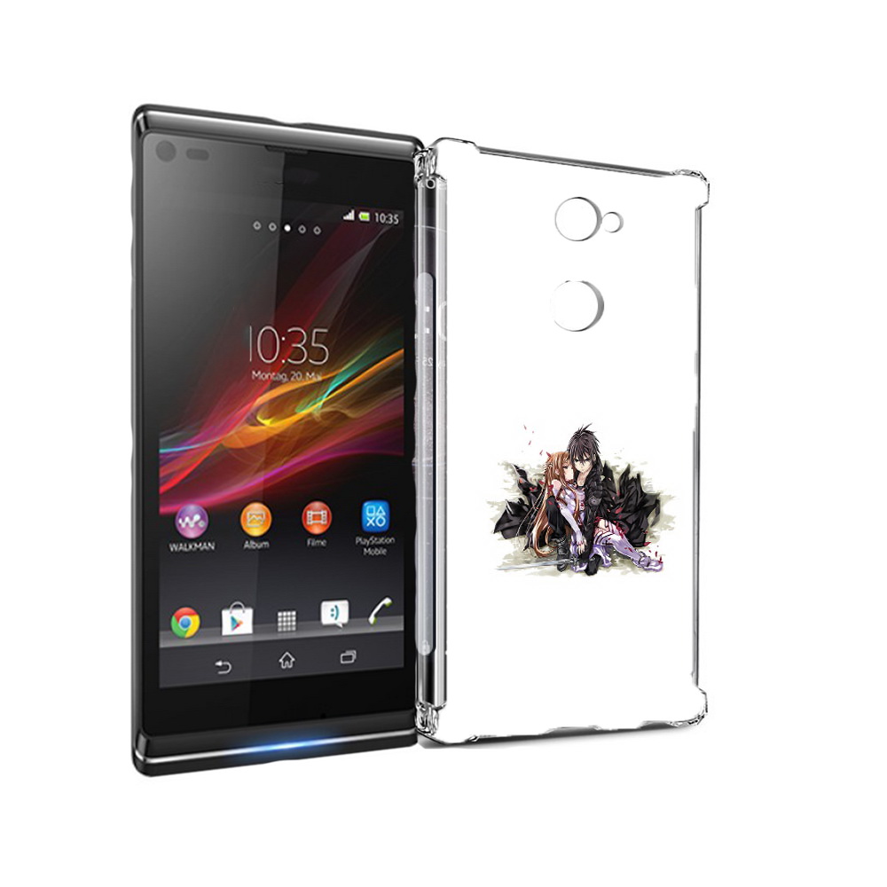 

Чехол MyPads Tocco для Sony Xperia L2 аниме асуна (PT99662.233.222), Прозрачный, Tocco