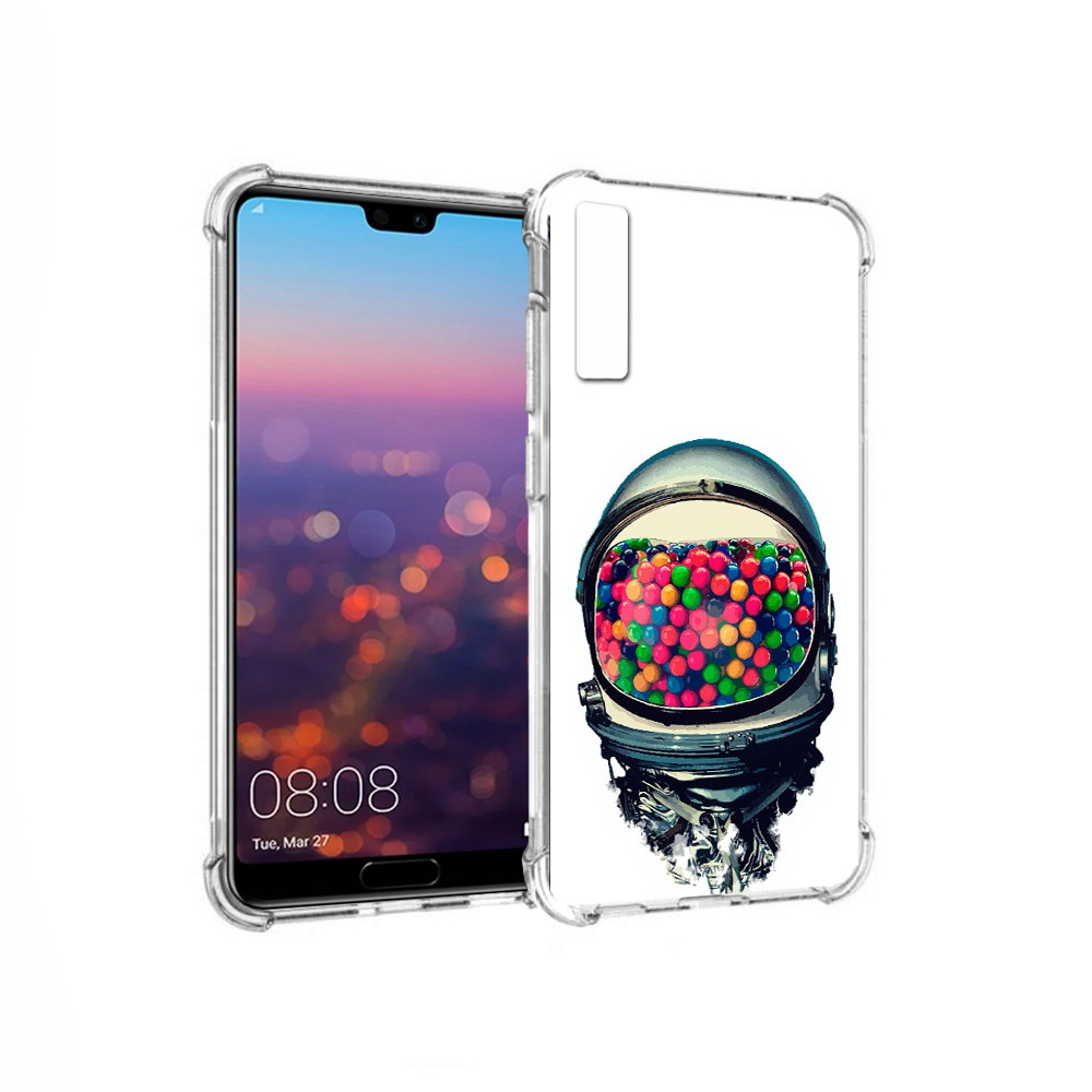 Чехол MyPads Tocco для Huawei P20 Pro шлем космонавта (PT108144.28.700)