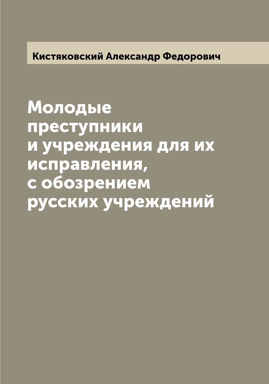 

Книга Молодые преступники и учреждения для их исправления, с обозрением русских учреждений