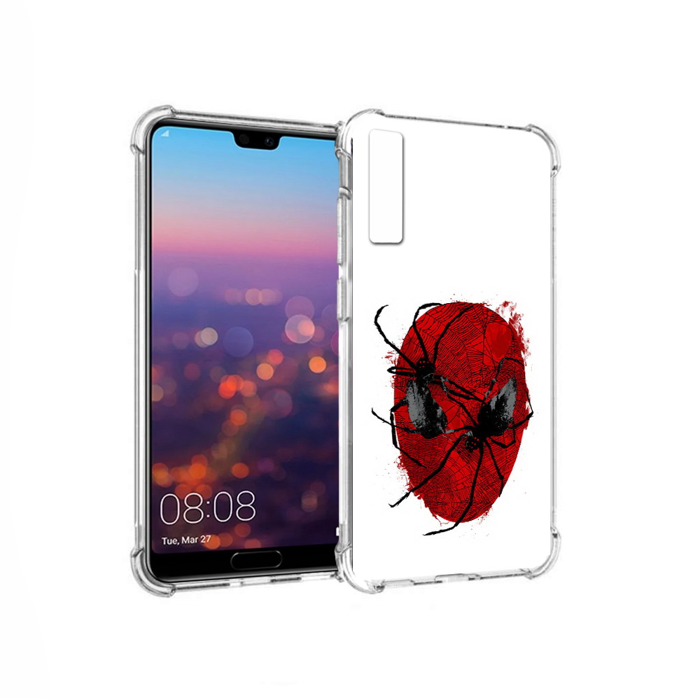 

Чехол MyPads Tocco для Huawei P20 Pro человек паук (PT108144.28.673), Прозрачный, Tocco