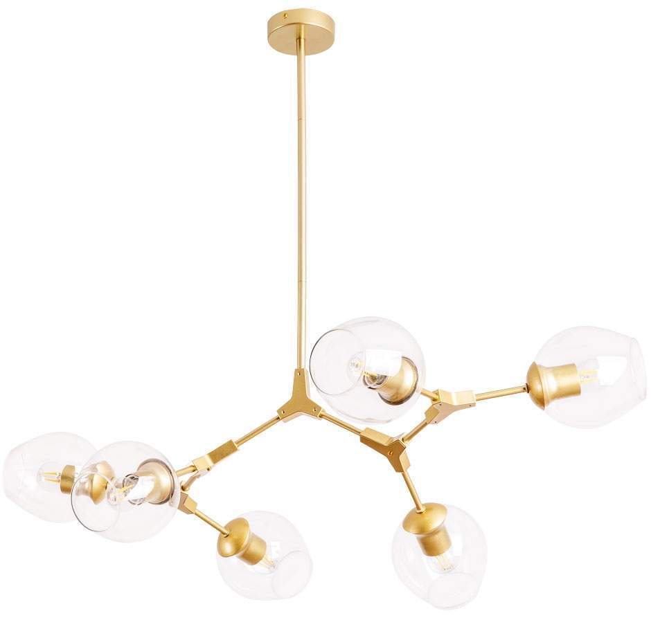 

Потолочная люстра Arte Lamp Yuka A4103SP-6GO
