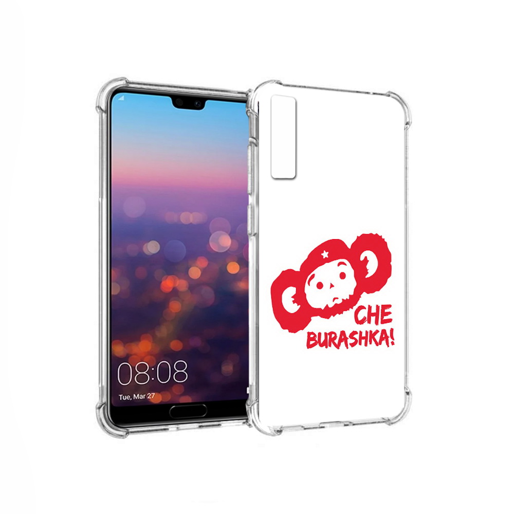 

Чехол MyPads Tocco для Huawei P20 Pro чебурашка (PT108144.28.672), Прозрачный, Tocco