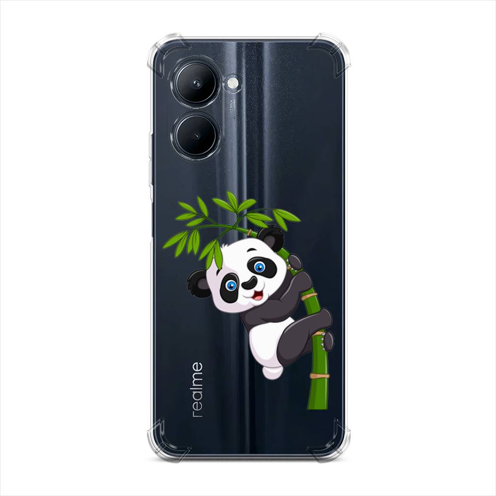

Чехол Awog на Realme C33 "Панда на бамбуке", Белый;черный;зеленый, 2511351-1