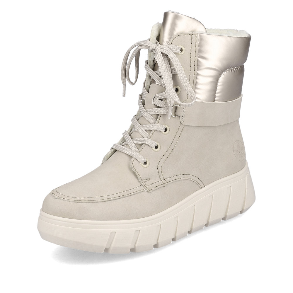 Ботинки женские Rieker Y3503-62 бежевые 38 RU 9380₽