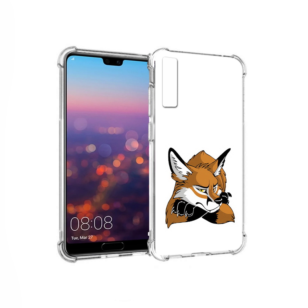 

Чехол MyPads Tocco для Huawei P20 Pro фокс (PT108144.28.660), Прозрачный, Tocco