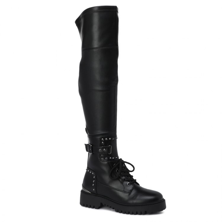 

Ботфорты женские Guess FL8OMEELE11 черные 36 EU, FL8OMEELE11