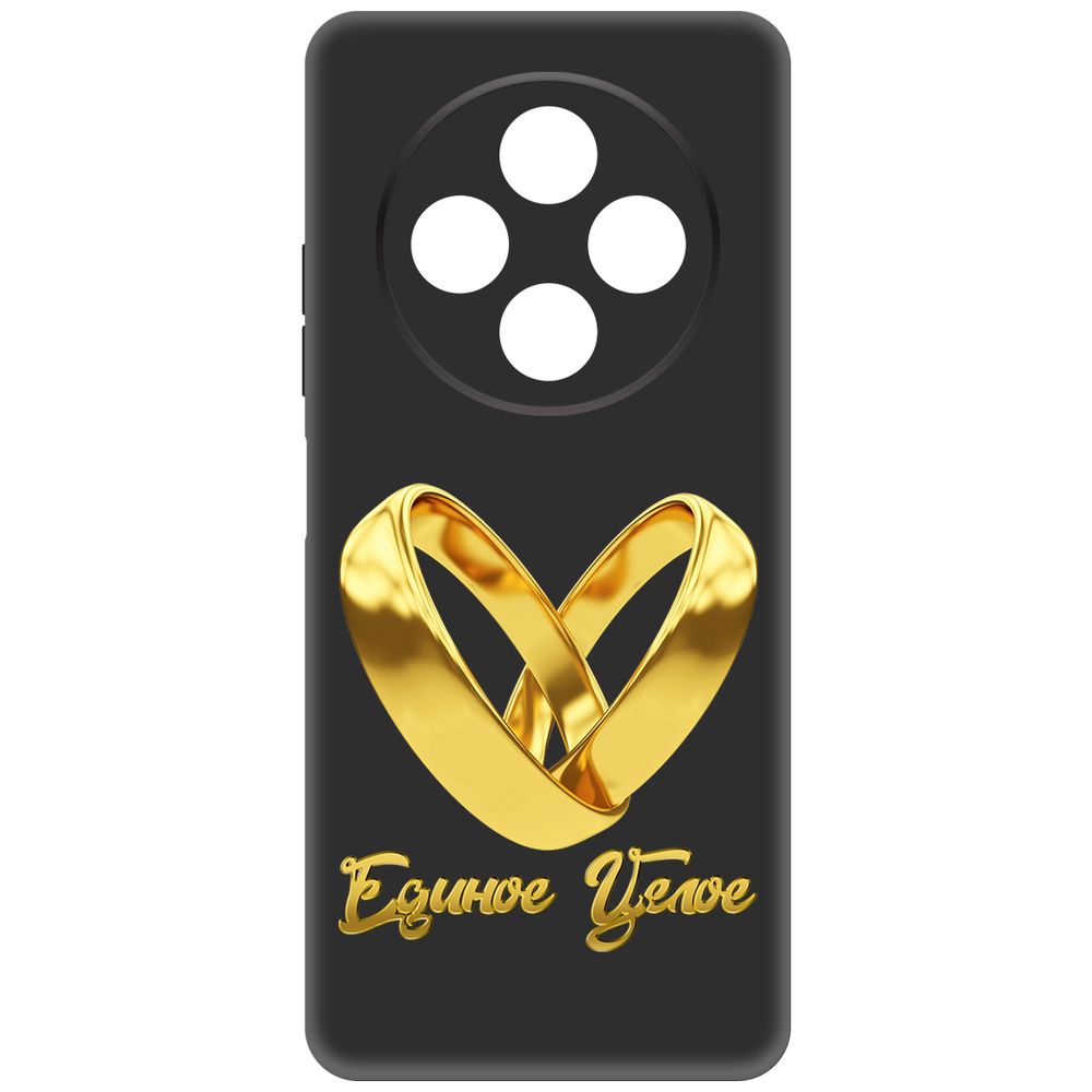 

Чехол-накладка Krutoff Soft Case Единое целое для TECNO Spark 30 черный