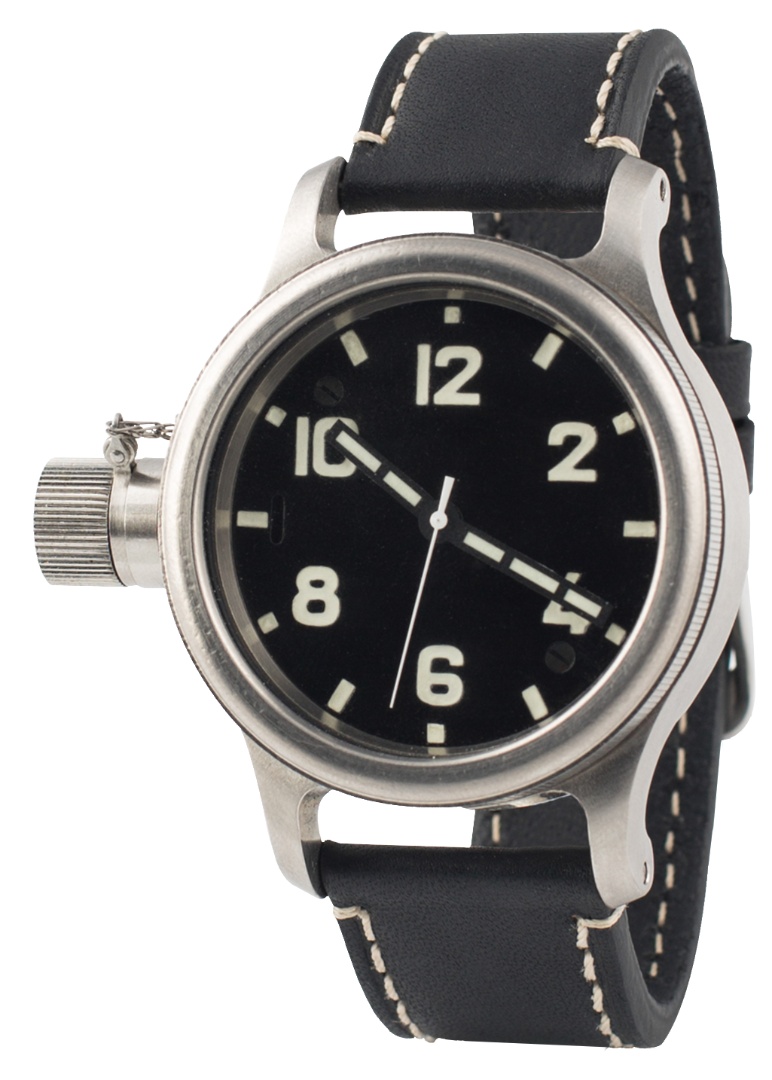 Наручные часы унисекс Златоустовский часовой завод 193ЧС-л черные