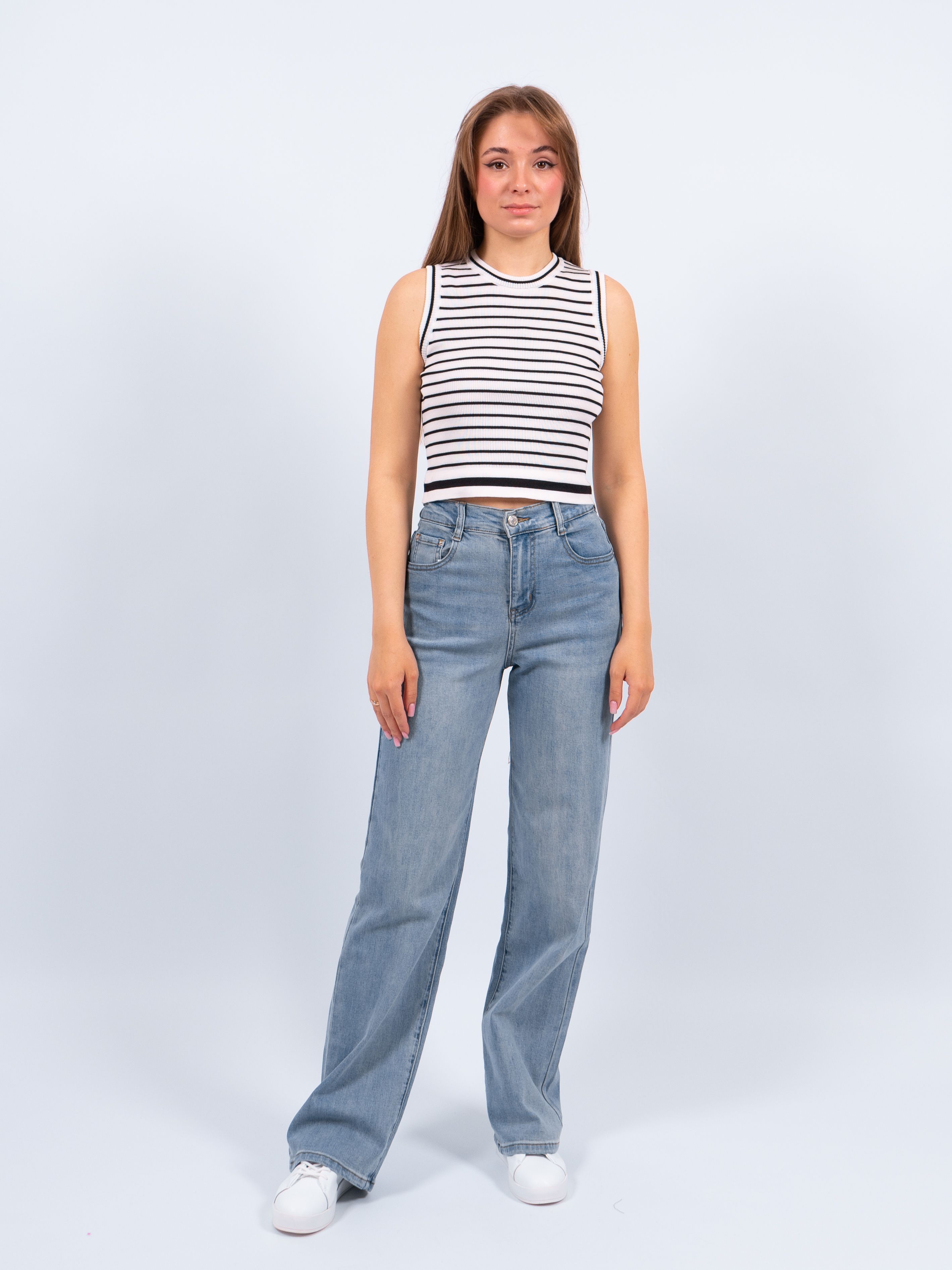 

Джинсы женские 365 clothes 71916 голубые 44 RU, Голубой, 71916