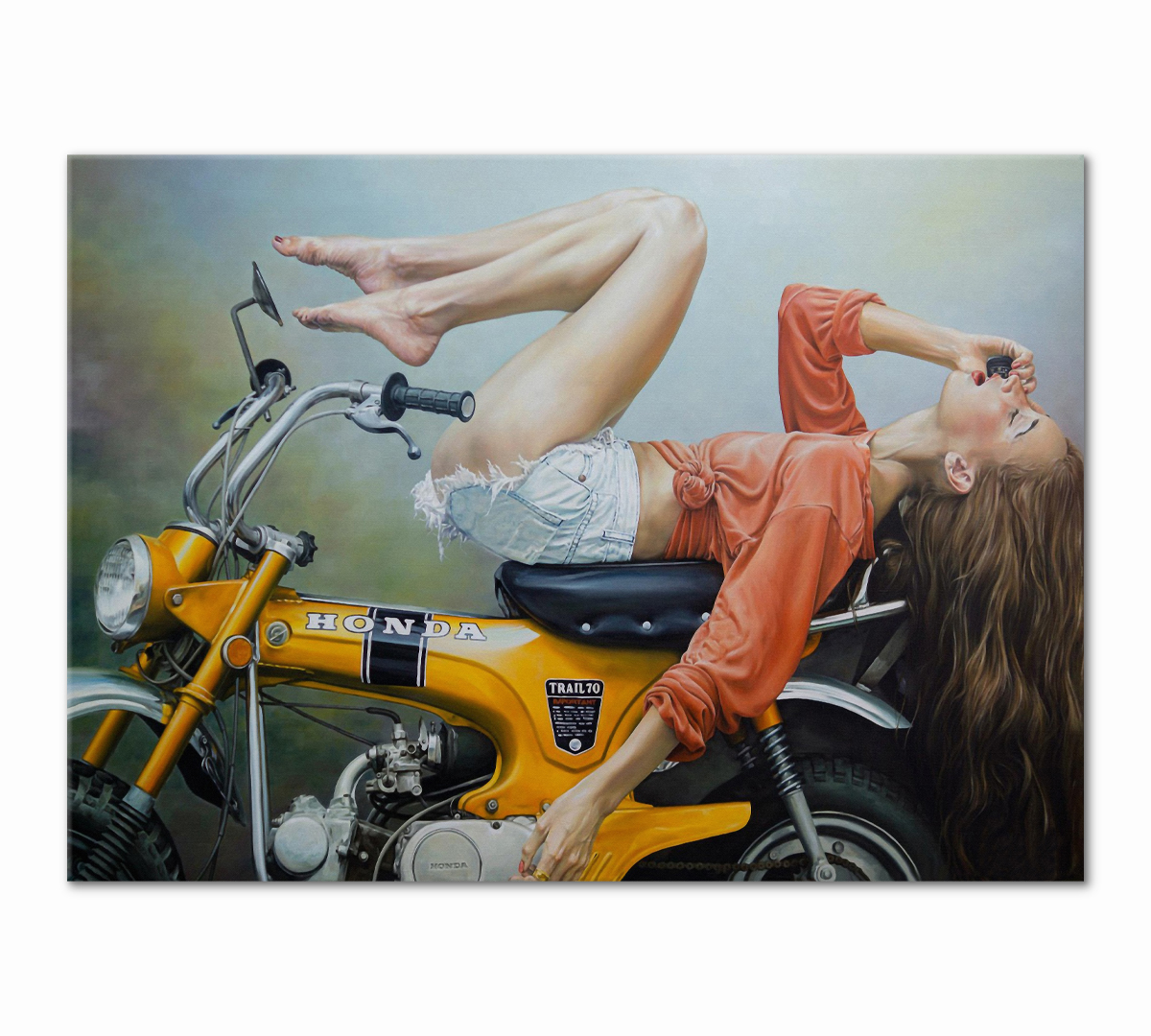 

Картина интерьерная на синтетическом холсте Poly Print Art ZK01001839/S/2 50х70 см