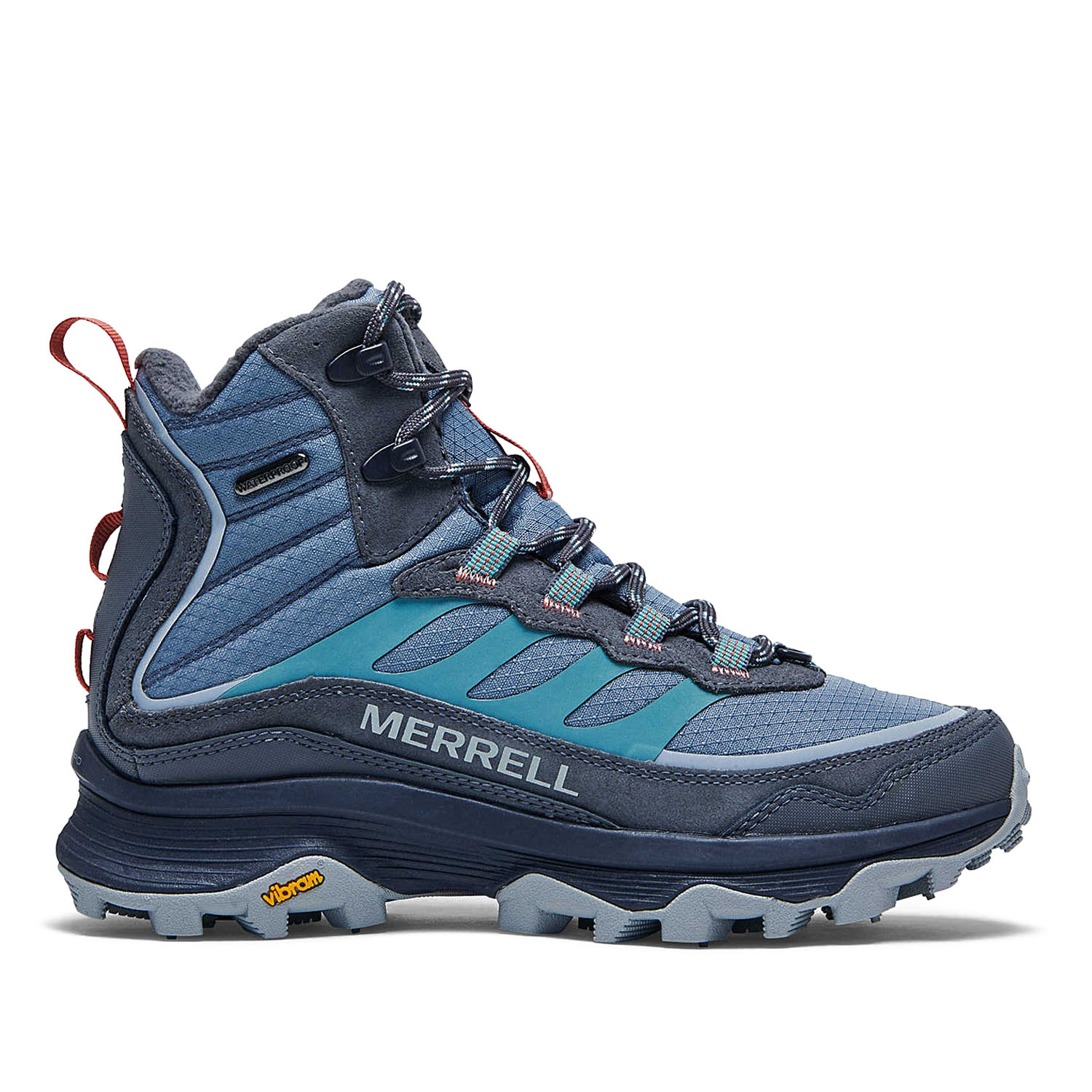 Ботинки женские Merrell Moab Speed Thermo Mid Wp синие 7.5 UK