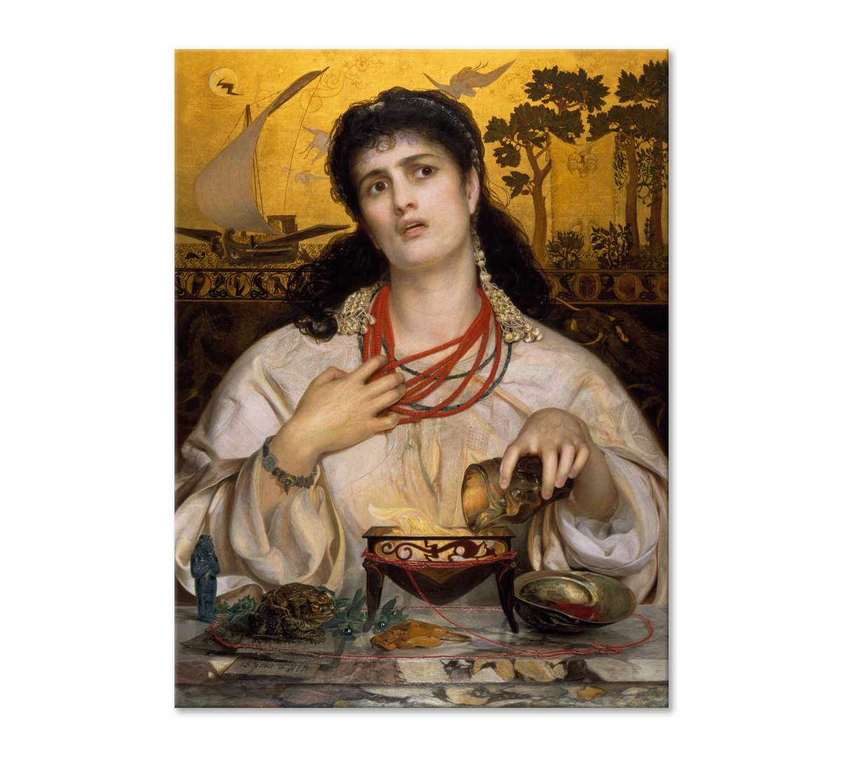 

Картина интерьерная на синтетическом холсте Poly Print Art ZK01001838/S/2 50х70 см