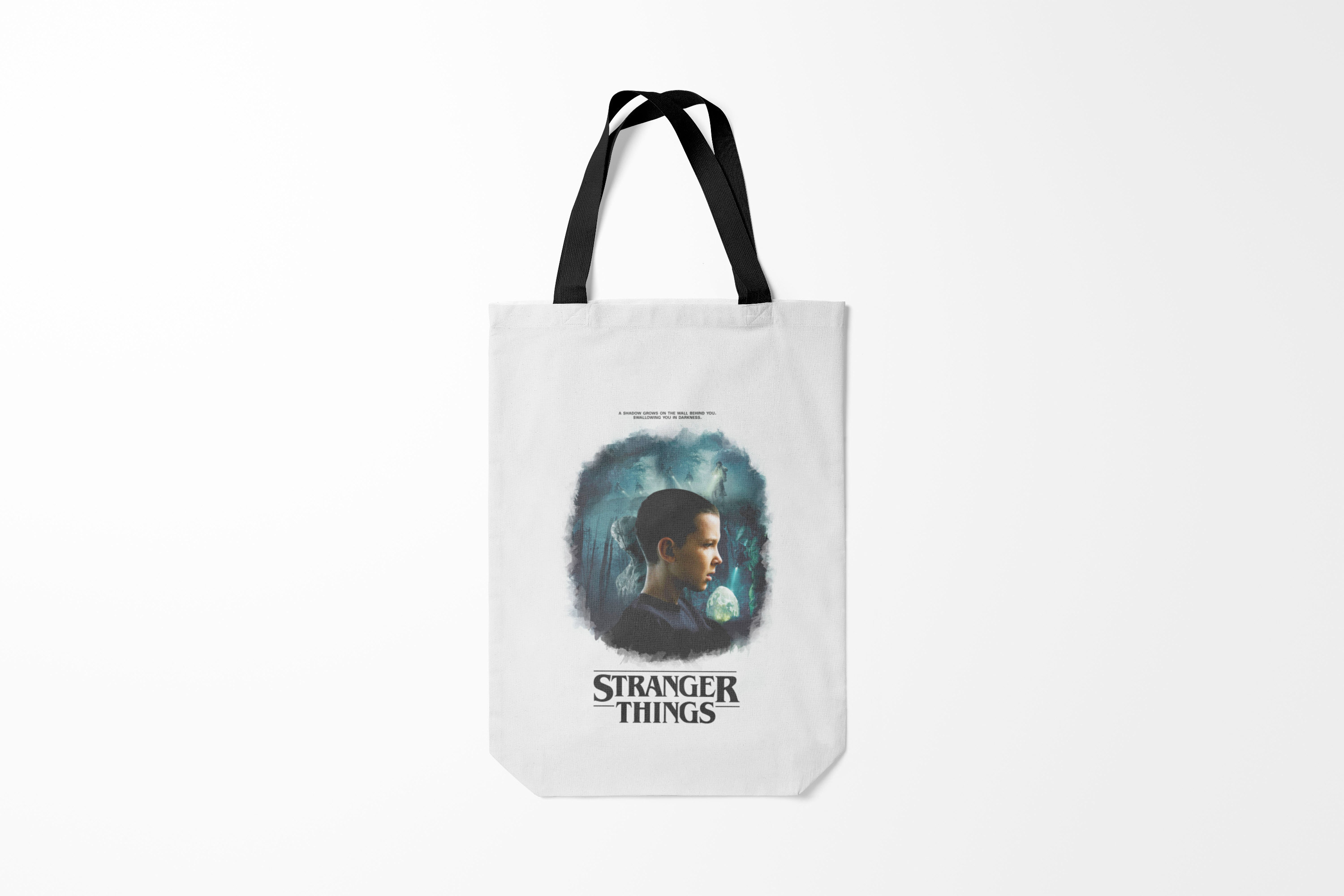 

Сумка шoппер унисекс Burnettie Очень странные дела STRANGER THINGS, черный, Очень странные дела STRANGER THINGS