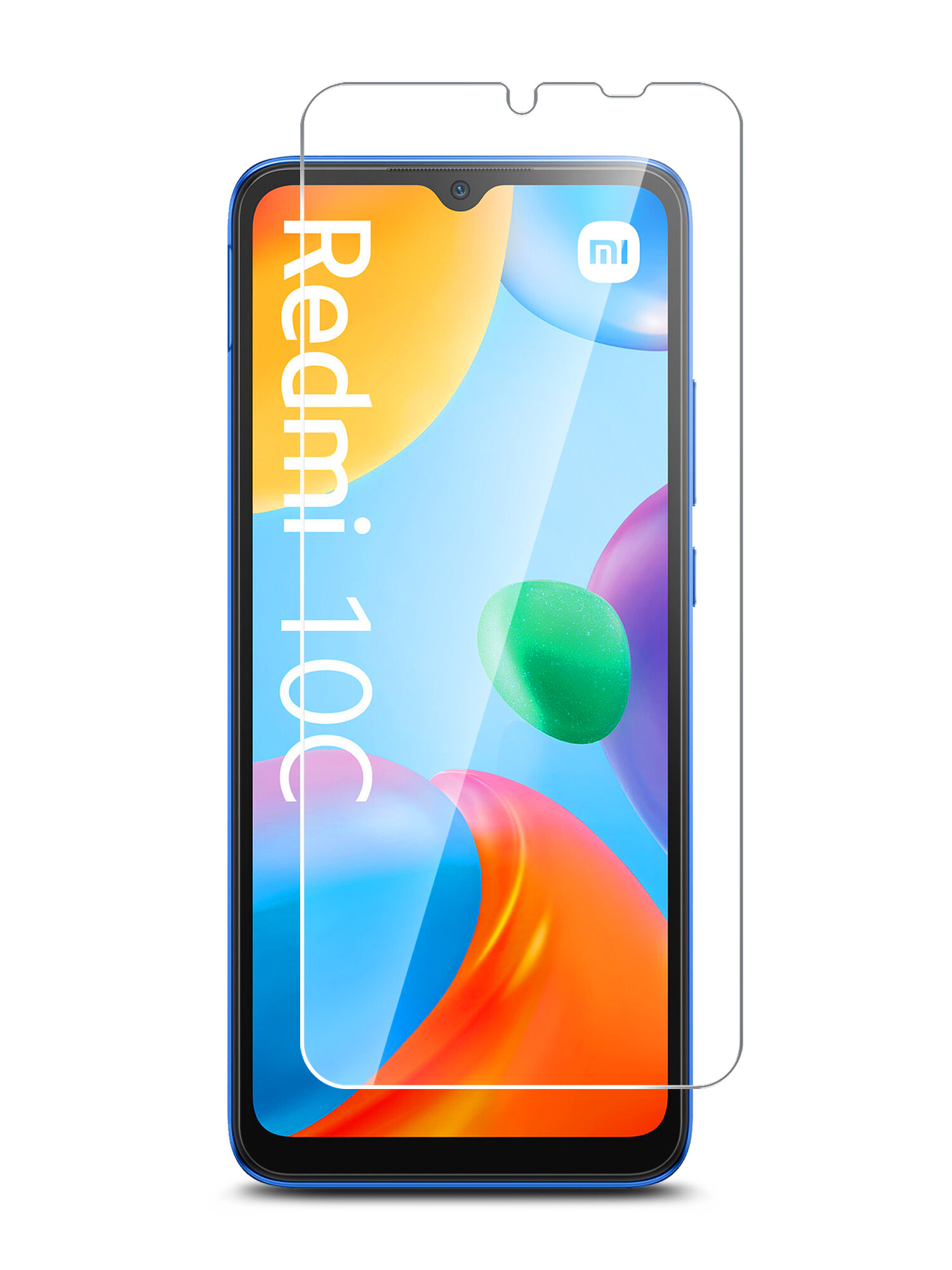 

Гибридное защитное стекло Brozo на Xiaomi Redmi 10C, Xiaomi Redmi 10С