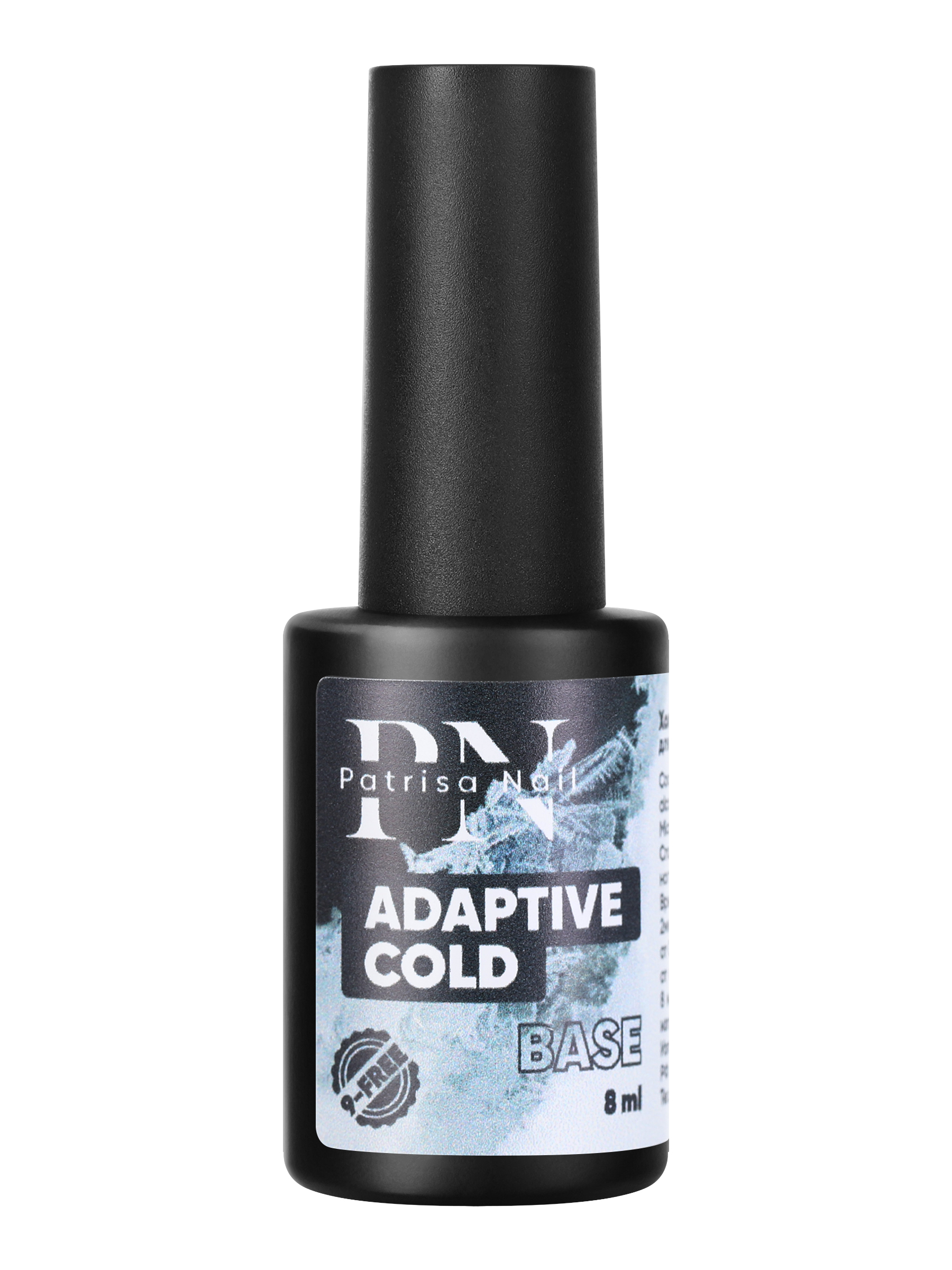 фото База для гель лака patrisa nail adaptive cold base холодная с уф фильтрами, 8 мл