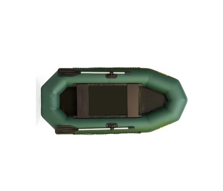 Лодка Компакт ПВХ Компакт-280-М зеленый упаковка-мешок оксфорд