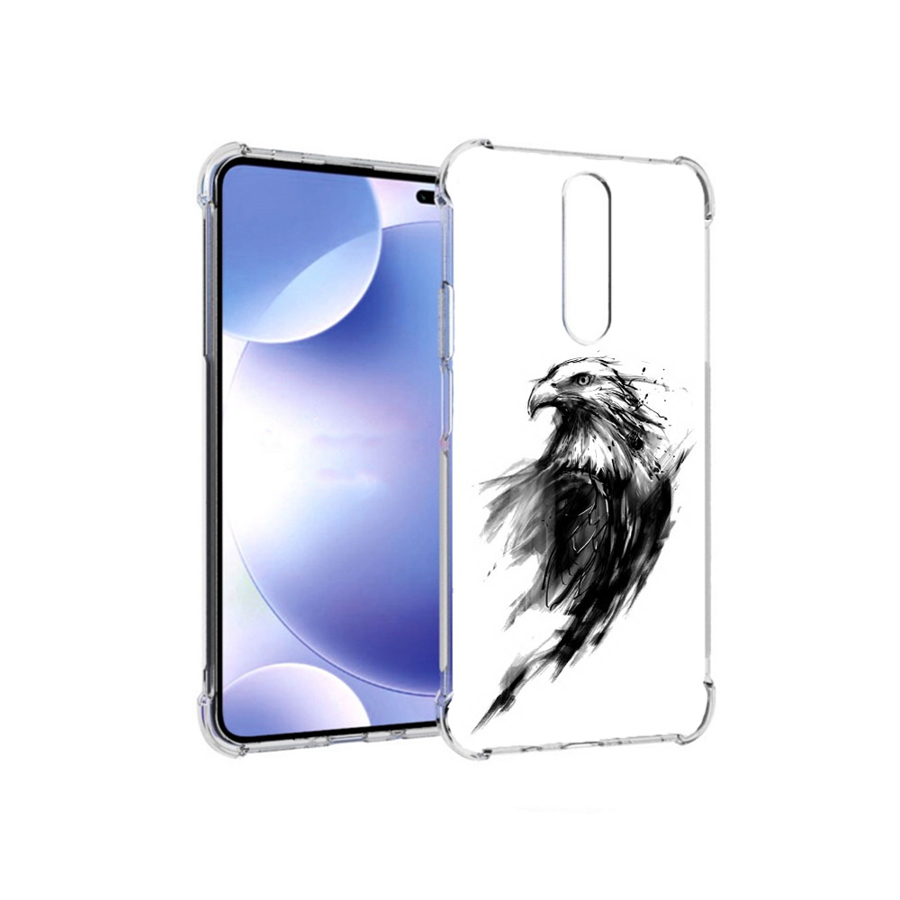 

Чехол MyPads Tocco для Xiaomi Redmi k30 чб птица (PT226950.302.670), Прозрачный, Tocco